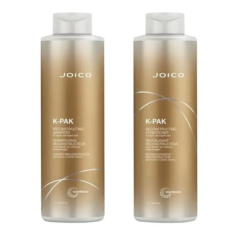 Kit Shampoo e Condicionador Joico K-Pak para Cabelos Danificados